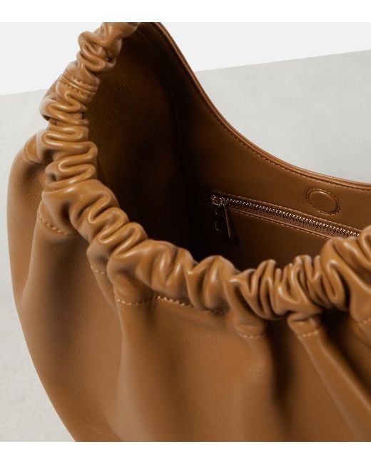 Loewe Brown Squeeze Small Leather Shoulder Bag