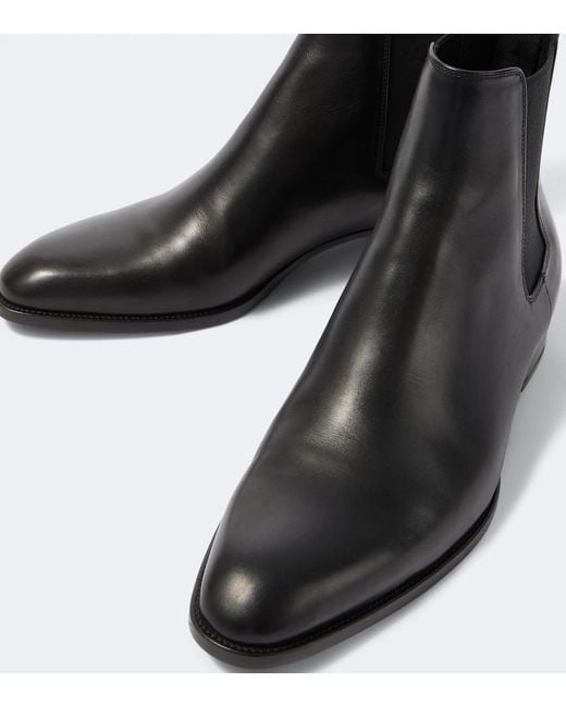 Saint Laurent Black Boots Shoes for men