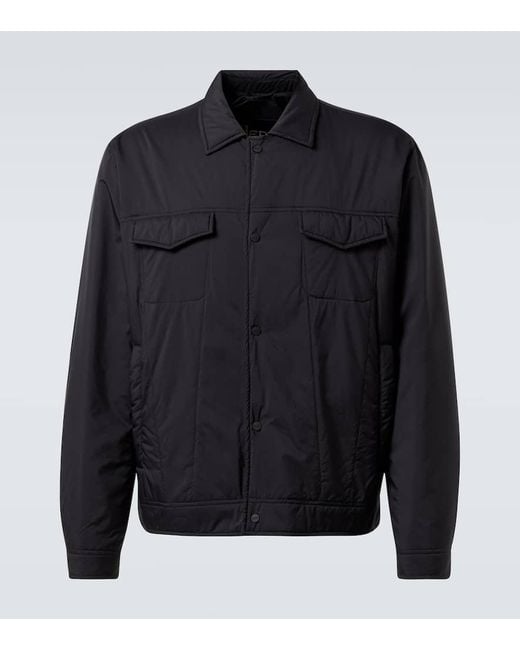 Herno Blue Padded Technical Jacket for men