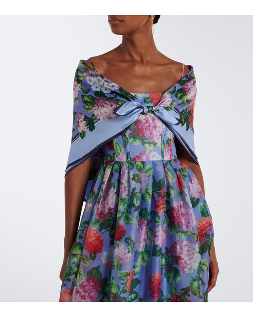 Sciarpa di Carolina Herrera in Blue