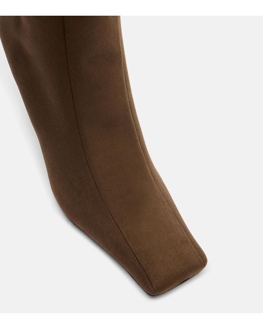 Stella McCartney Brown 95 Knee-High Boots