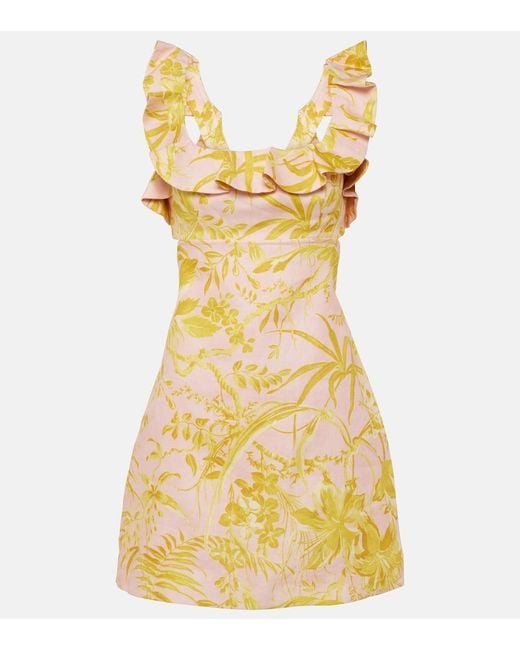 Zimmermann Yellow Dresses
