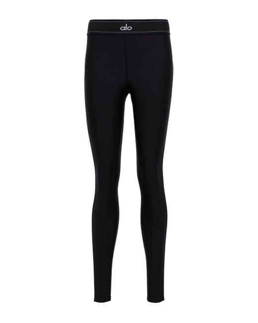 Alo Yoga Airlift Suit Up High-rise leggings in Black | Lyst UK