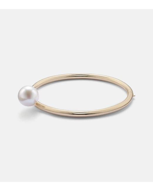 Sophie Bille Brahe White Armreif La Beaute Perle Aus 14Kt Gelbgold Mit Suesswasserperle