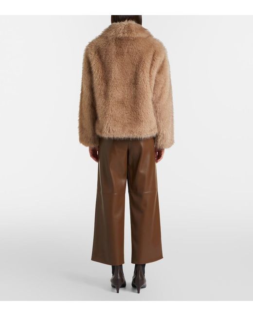 Max Mara Brown Cropped Straight Pants