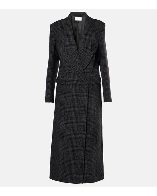 Coperni Black Prince of Wales Check Coat