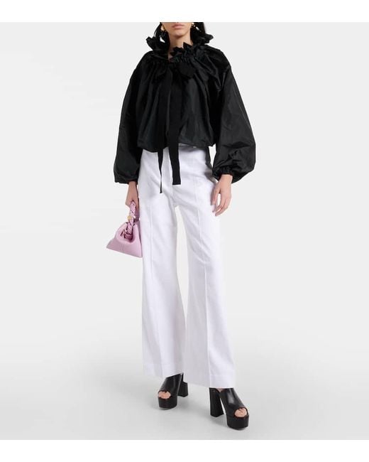 Top Cropped di Patou in Black