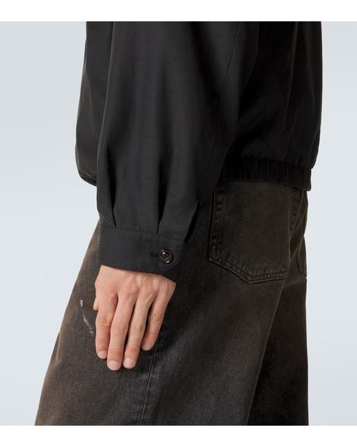 Our Legacy Black Casino Jacket for men