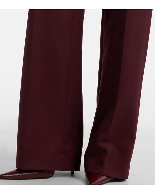 Frankie Shop Purple Lenora Straight Pants
