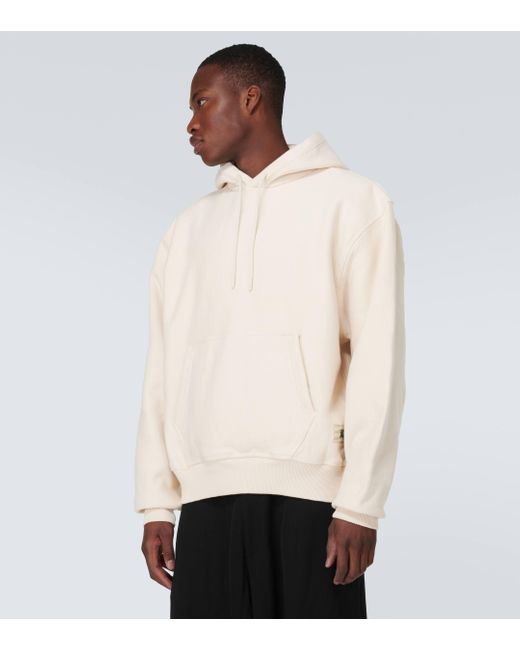 Burberry Natural Cotton Jersey Hoodie for men