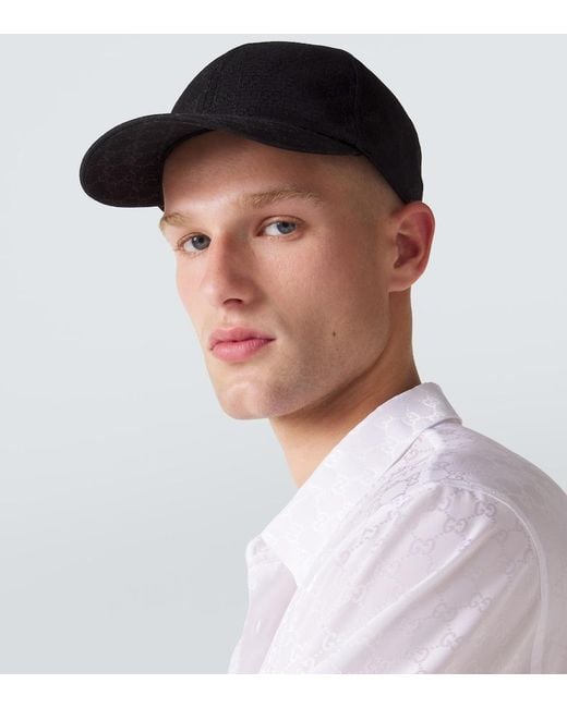 Gucci Baseballcap Gg in Black für Herren