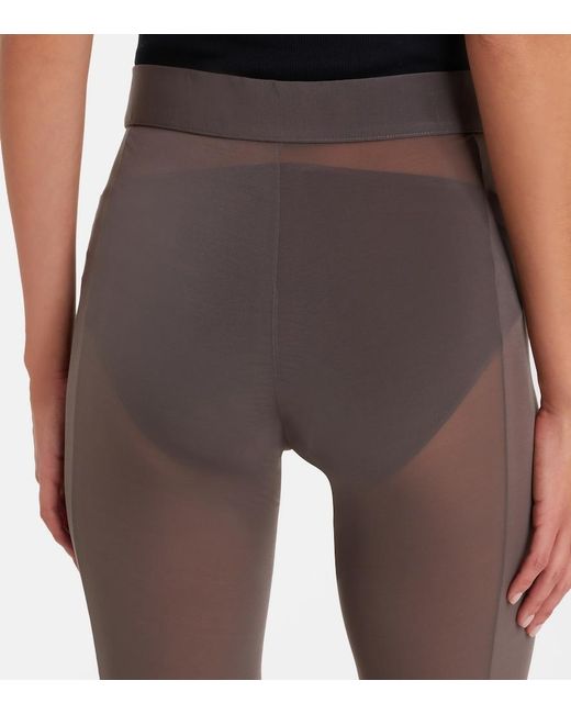 Magda Butrym Gray Capri Pants And Briefs Set
