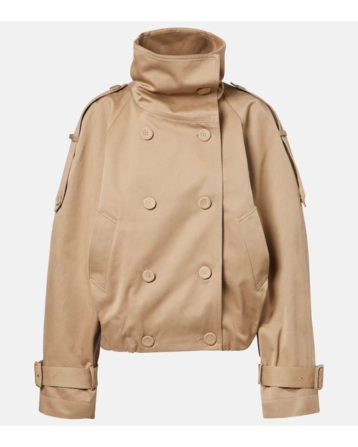 Acne Natural Cotton Twill Jacket