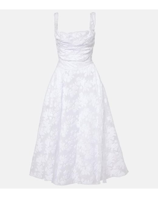 Vivienne Westwood White Midikleid