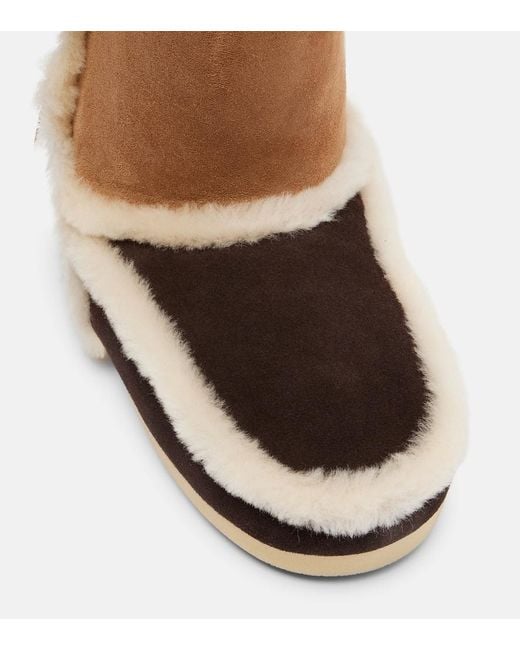 Stivaletti Evx di Moon Boot in Brown