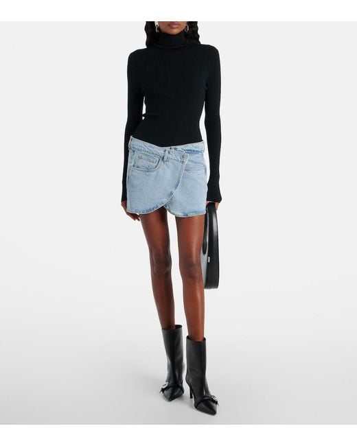 Coperni Black Logo Leather Ankle Boots