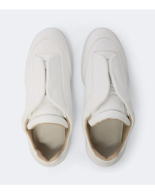 Maison Margiela White Future Low-Top Leather Sneakers for men