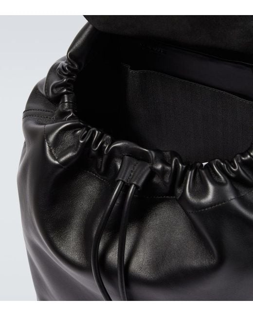 Loewe Rucksack Flamenco Aus Leder in Black für Herren