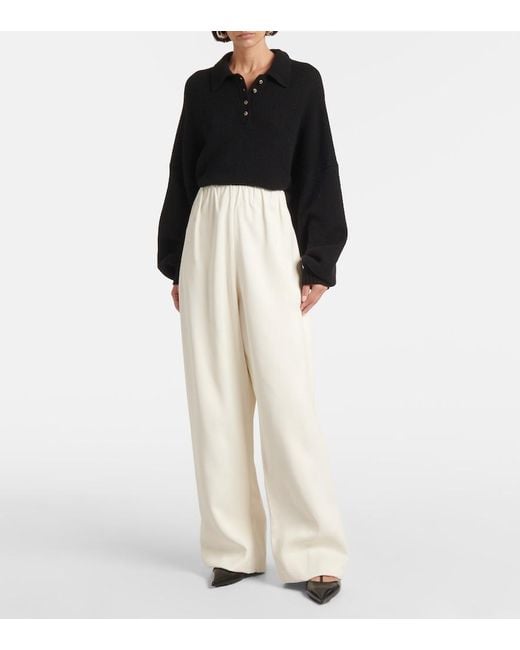 FFORME White Dayne Wide-Leg Pants