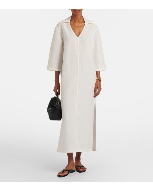 Rohe White Jersey Kaftan
