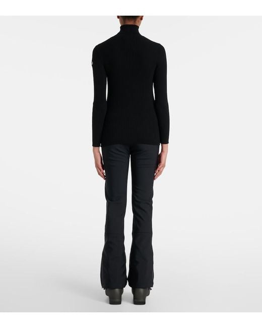Fusalp Black Ancelle Turtleneck Sweater