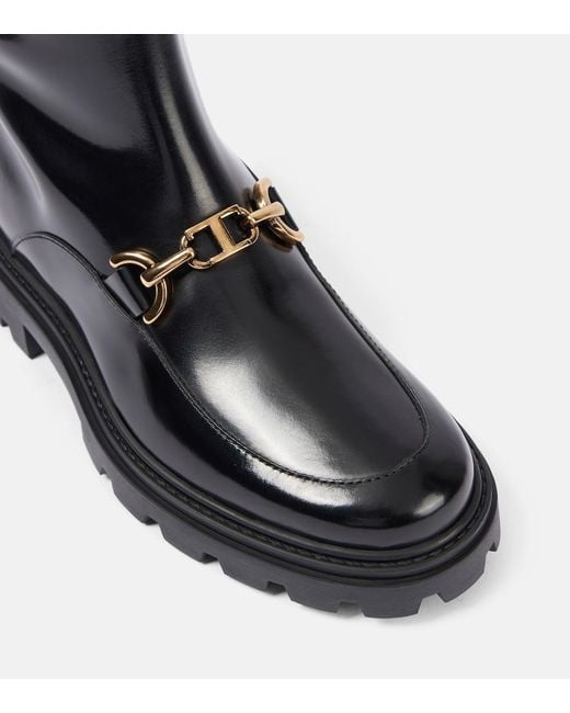 Tod's Black Boots
