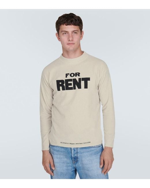 ERL Natural For Rent Sweater for men