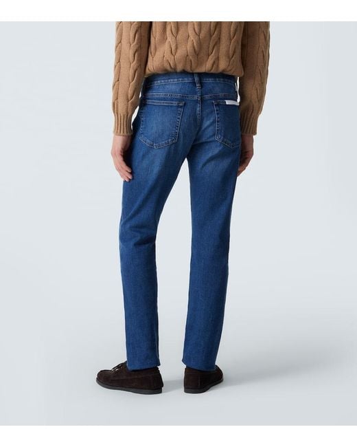 Jeans Slim L'Homme di FRAME in Blue da Uomo