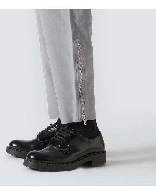 Pantaloni in tessuto tecnico di Comme des Garçons in Gray da Uomo