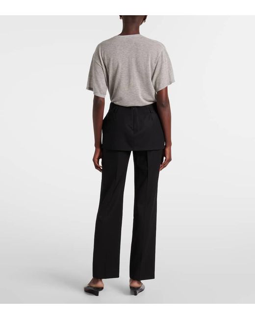 Totême  Blue Hose Aus Wolle