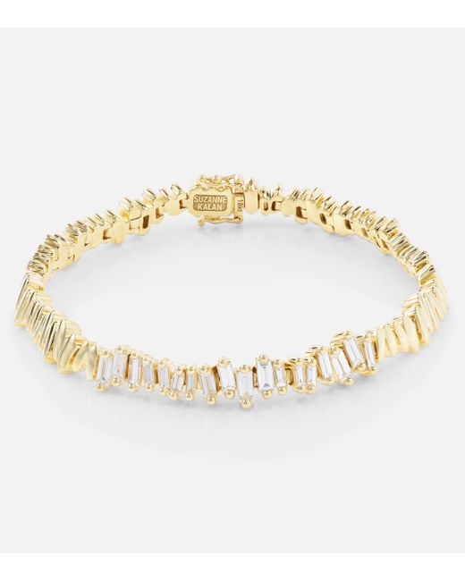 Bracelet en or 18 ct et diamants Suzanne Kalan en coloris Metallic