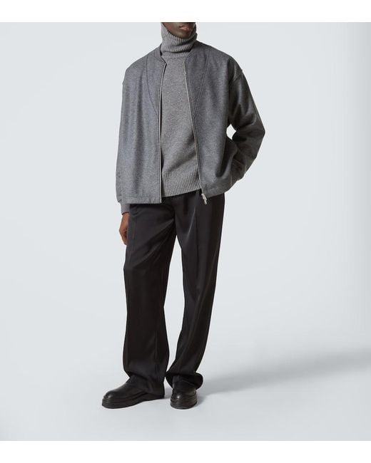 Jil Sander Jacke Aus Wolle in Gray für Herren