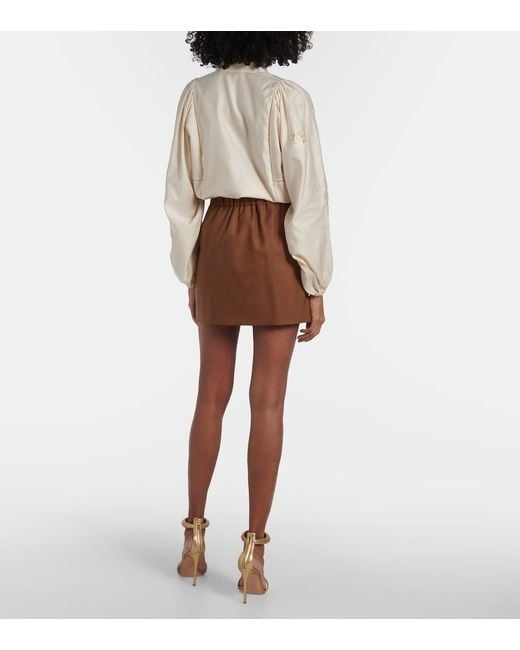 Max Mara Brown Skirt Tabarin