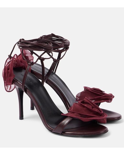 Magda Butrym Red 'Re25' Sandals