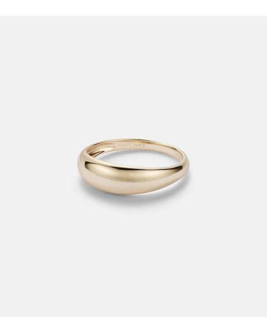 PERSÉE White Dome 9Kt Ring
