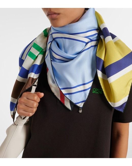 Sciarpa di Loewe in Blue