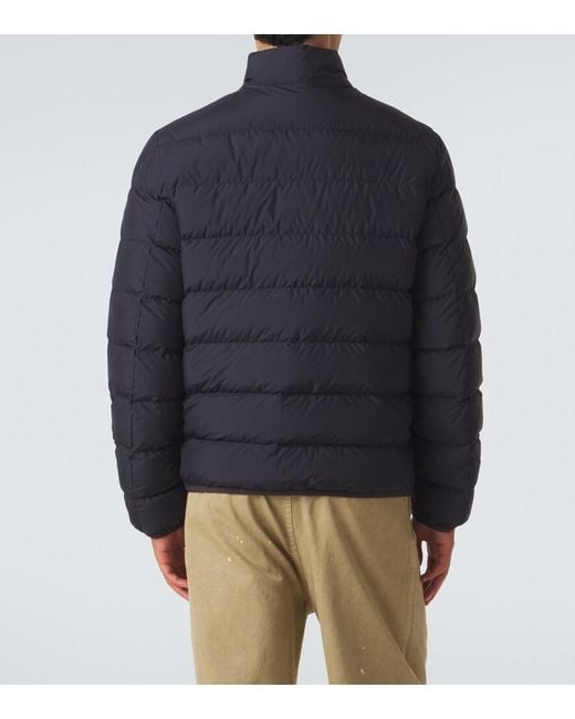 Moncler Blue Baudinet Down Jacket for men