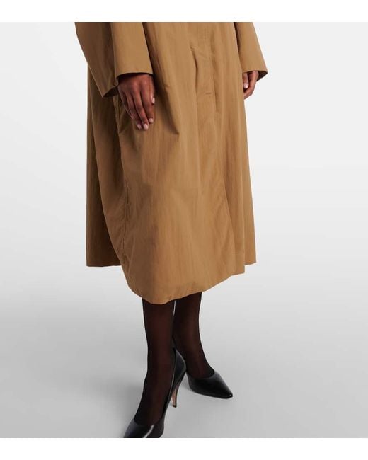 Abrigo Oversized Arwen The Row de color Brown