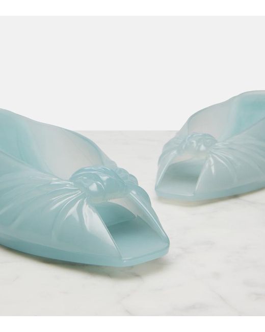 Chloé Blue Jelly Tpu Mules