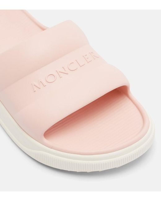 Moncler Pink Altive Slides