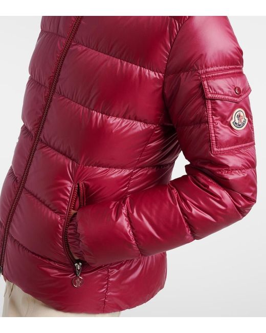 Moncler Red Glesse Down Jacket