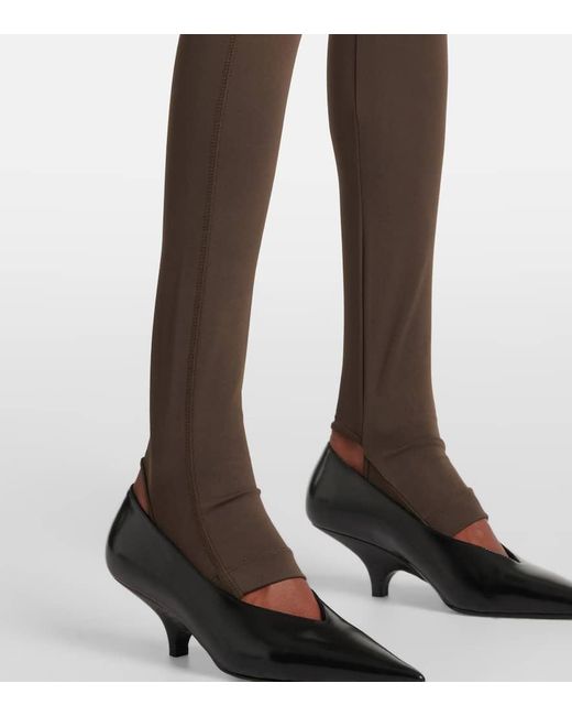 Legging A Taille Haute Lemaire en coloris Brown