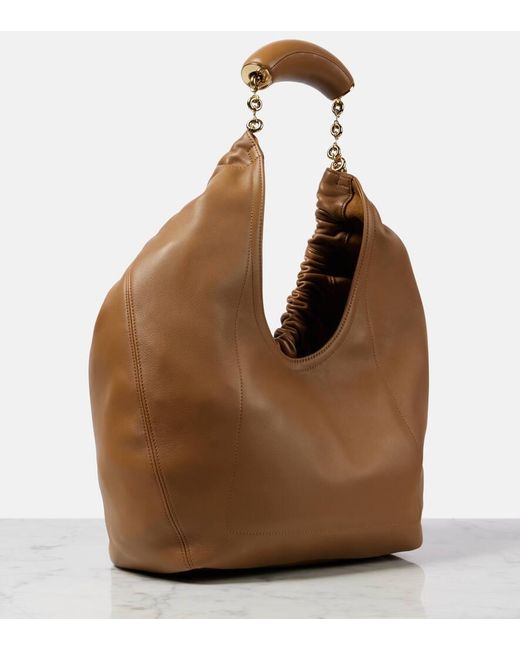Loewe Brown Squeeze Medium Leather Shoulder Bag