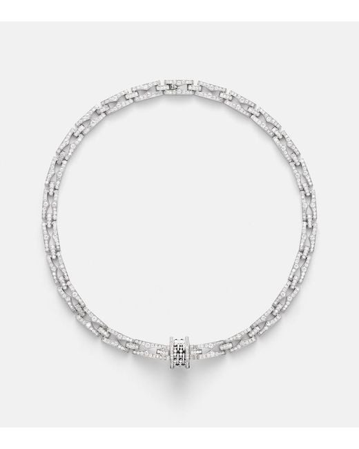 BVLGARI Metallic B.Zero1 18Kt (750/1000) Necklace With Diamonds