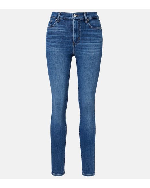 FRAME Blue Le High Skinny Jeans