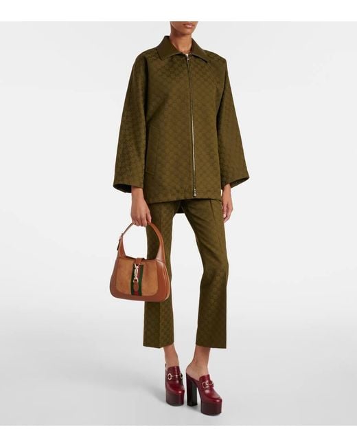 Gucci Brown Jackie 1961 Medium Shoulder Bag