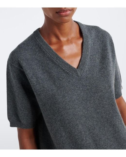 Extreme Cashmere Black N°490 Martina Cashmere-Blend Sweater