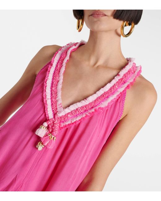 Poupette Pink Nava Maxi Dress