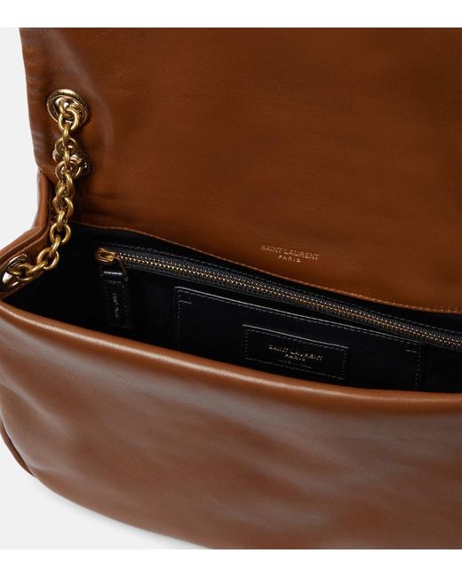 Saint Laurent Brown Jamie 4.3 Small Leather Shoulder Bag