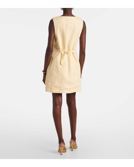 Posse Natural Emma Linen Minidress